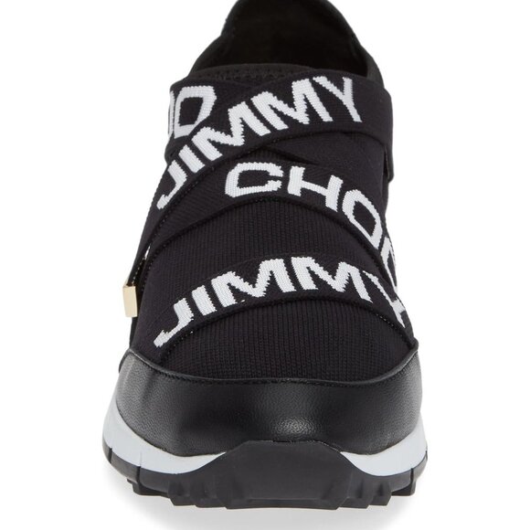 JIMMY CHOO Toronto Slip-On Logo Sneaker - Picture 9 of 17